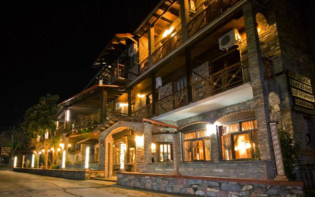 Hotel Παραδοσιακο Káto Loutrákion Exterior foto